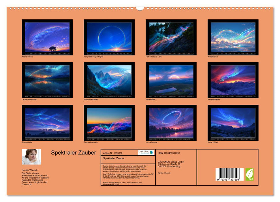 Spektraler Zauber (CALVENDO Premium Wandkalender 2026)
