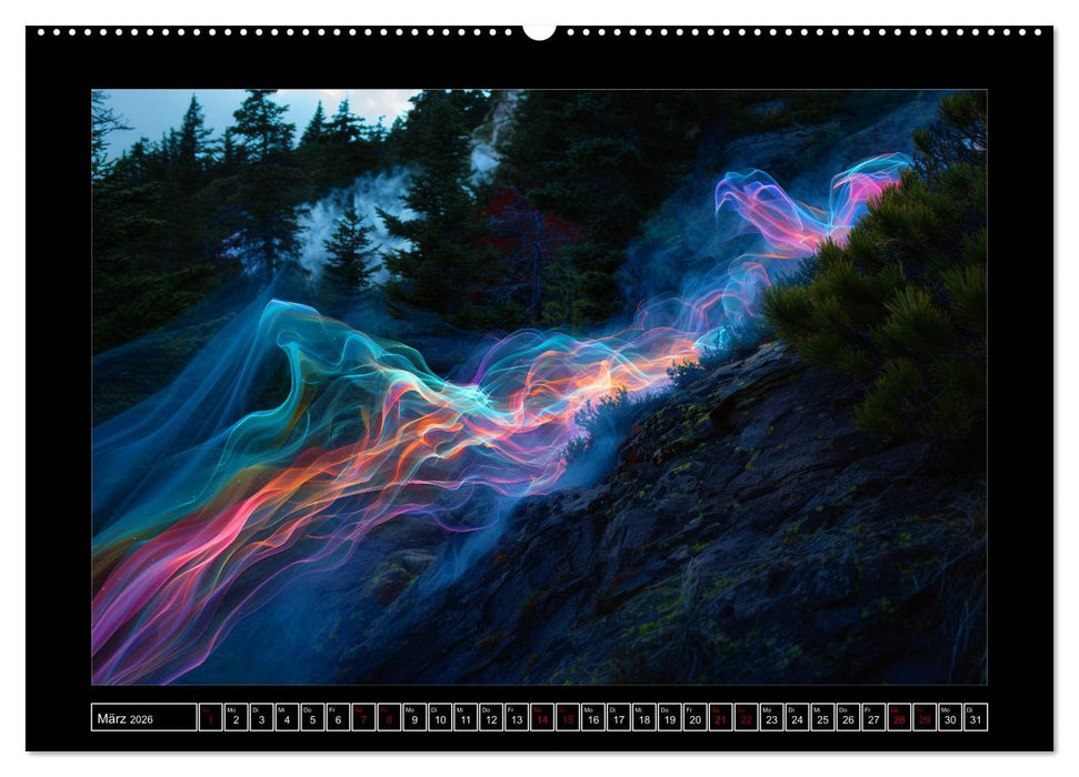 Spektraler Zauber (CALVENDO Premium Wandkalender 2026)