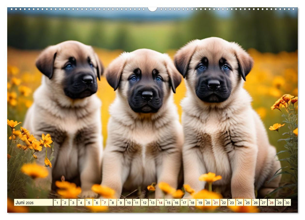 Kangal - der starke Herdenschutzhund (CALVENDO Premium Wandkalender 2026)