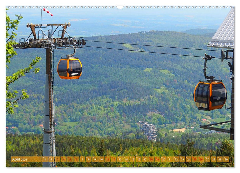 Bad Flinsberg und Umgebung (CALVENDO Premium Wandkalender 2026)