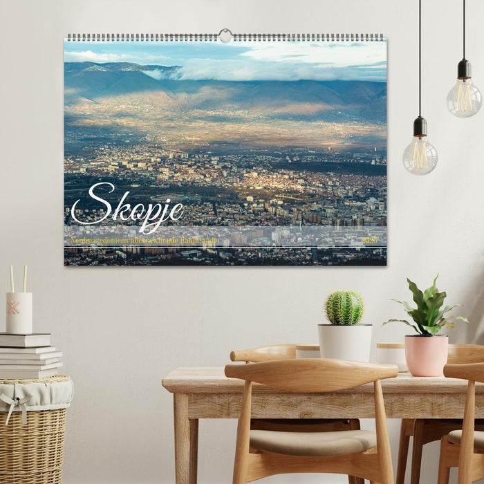 Skopje - Nordmazedoniens überraschende Hauptstadt (CALVENDO Wandkalender 2026)
