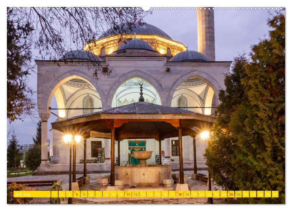 Skopje - Nordmazedoniens überraschende Hauptstadt (CALVENDO Premium Wandkalender 2026)