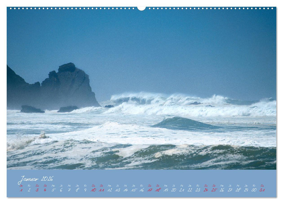 Brandung faszinierent und wild (CALVENDO Wandkalender 2026)