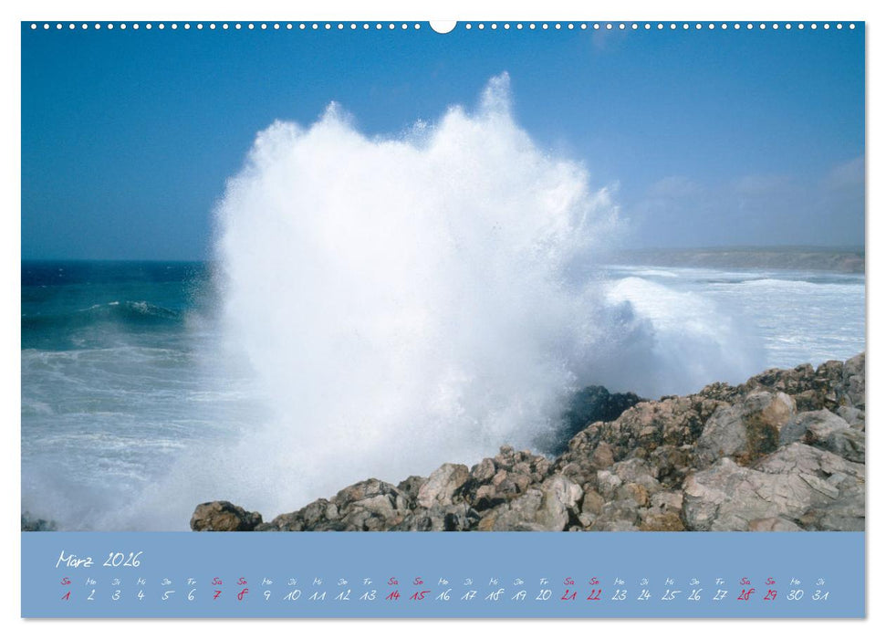 Brandung faszinierent und wild (CALVENDO Wandkalender 2026)