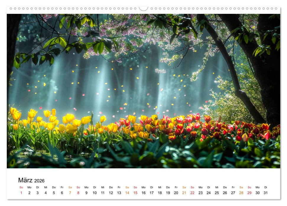 Natur im Jahr (CALVENDO Premium Wandkalender 2026)
