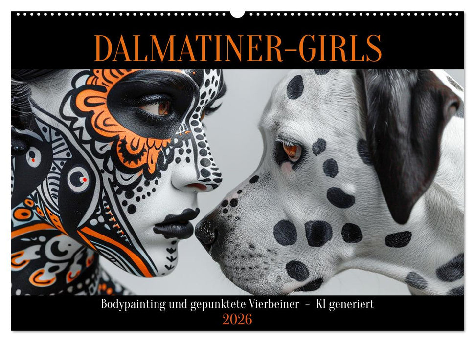 Dalmatinergirls (CALVENDO Wandkalender 2026)