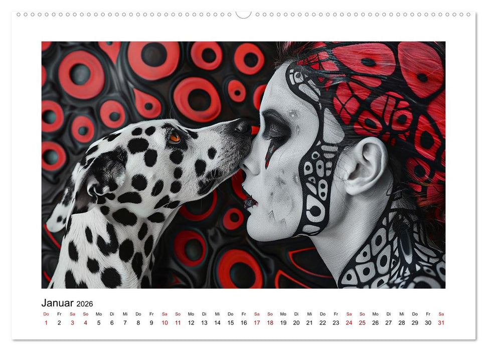Dalmatinergirls (CALVENDO Wandkalender 2026)
