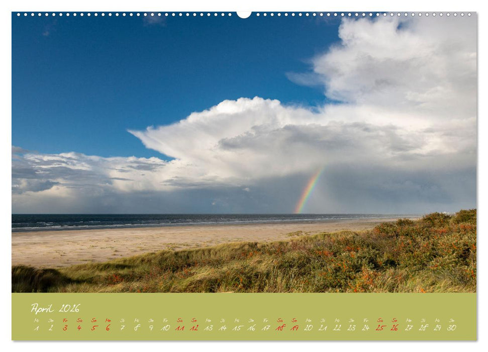 "Töwerland" Juist (CALVENDO Premium Wandkalender 2026)