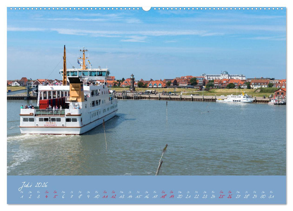 "Töwerland" Juist (CALVENDO Premium Wandkalender 2026)