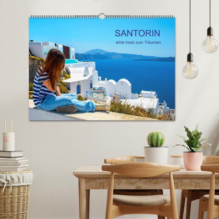 Santorin - eine Insel zum Träumen (CALVENDO Wandkalender 2026)