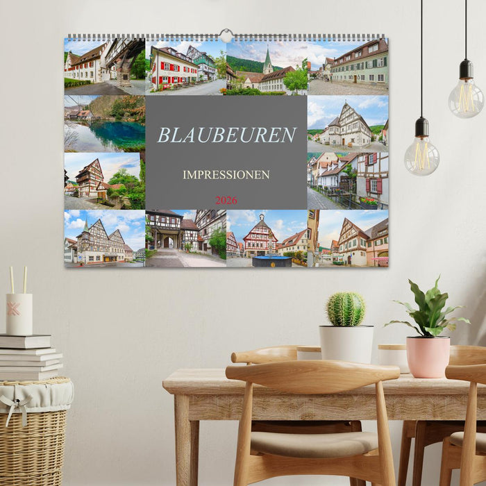 Blaubeuren Impressionen (CALVENDO Wandkalender 2026)