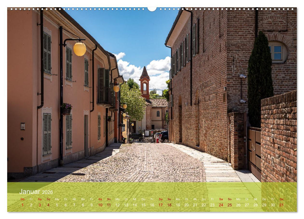 Barolo und Barbaresco (CALVENDO Premium Wandkalender 2026)