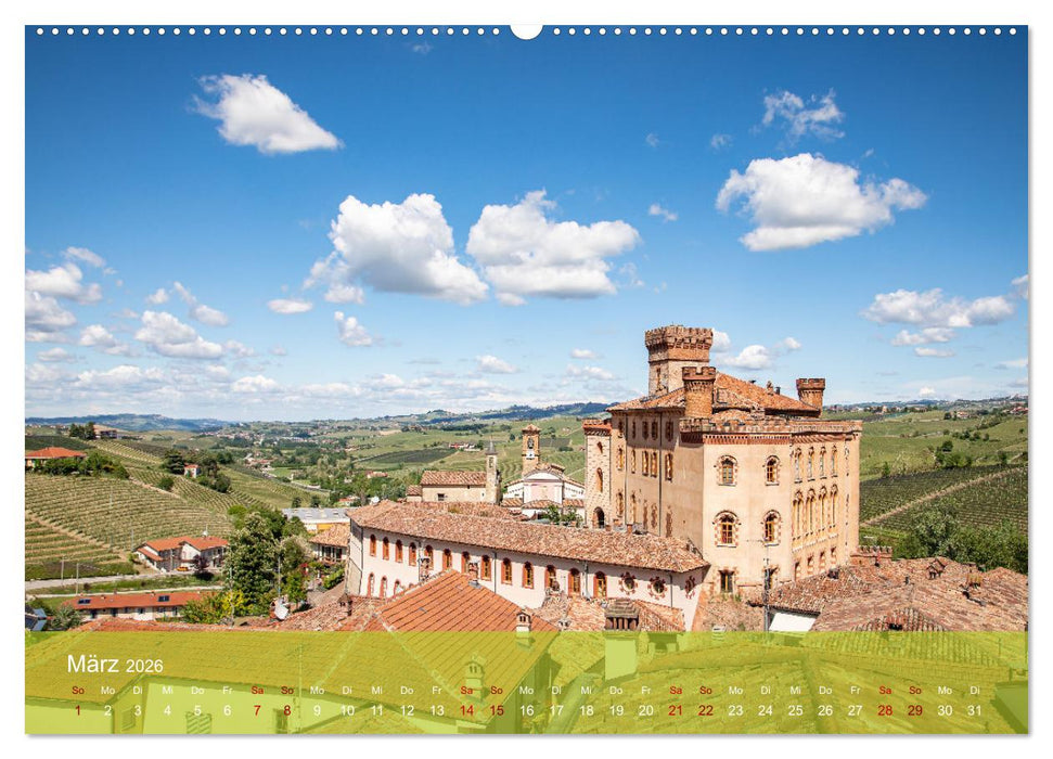 Barolo und Barbaresco (CALVENDO Premium Wandkalender 2026)