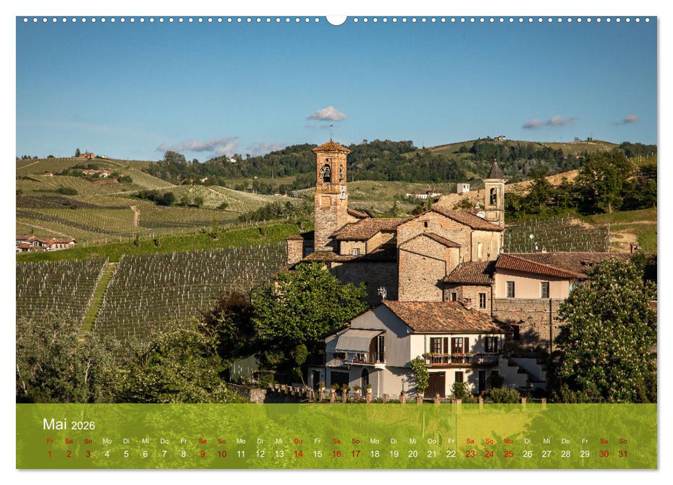 Barolo und Barbaresco (CALVENDO Premium Wandkalender 2026)