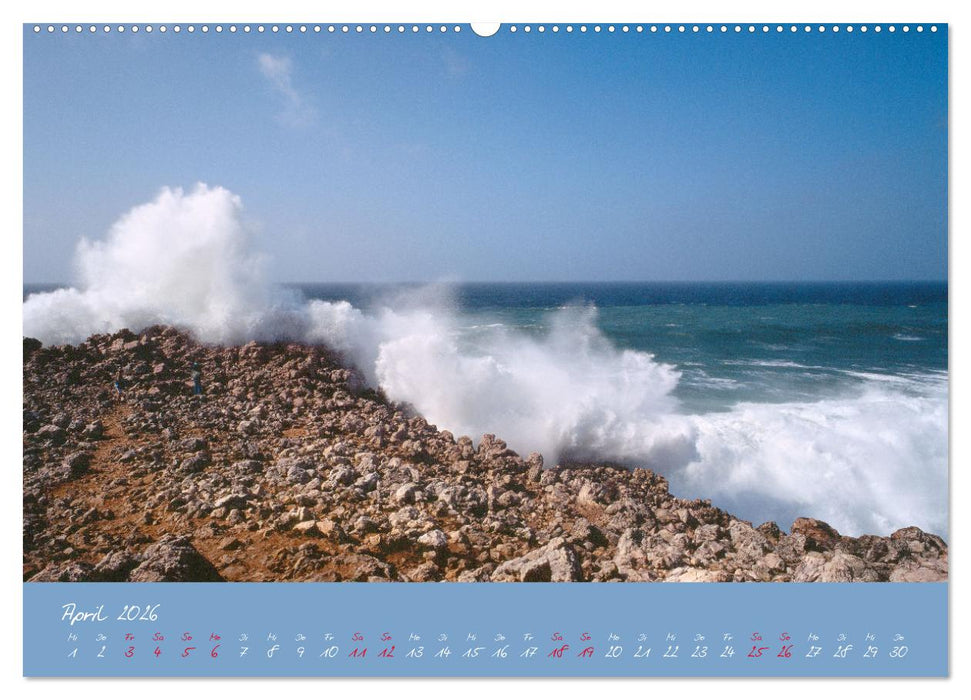 Brandung faszinierent und wild (CALVENDO Premium Wandkalender 2026)