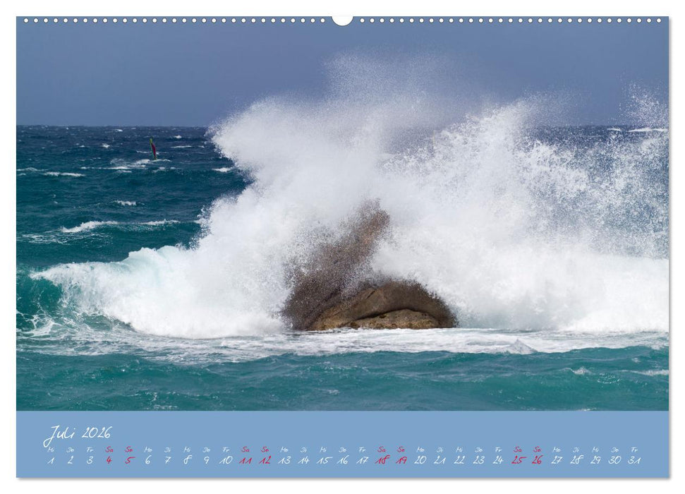 Brandung faszinierent und wild (CALVENDO Premium Wandkalender 2026)