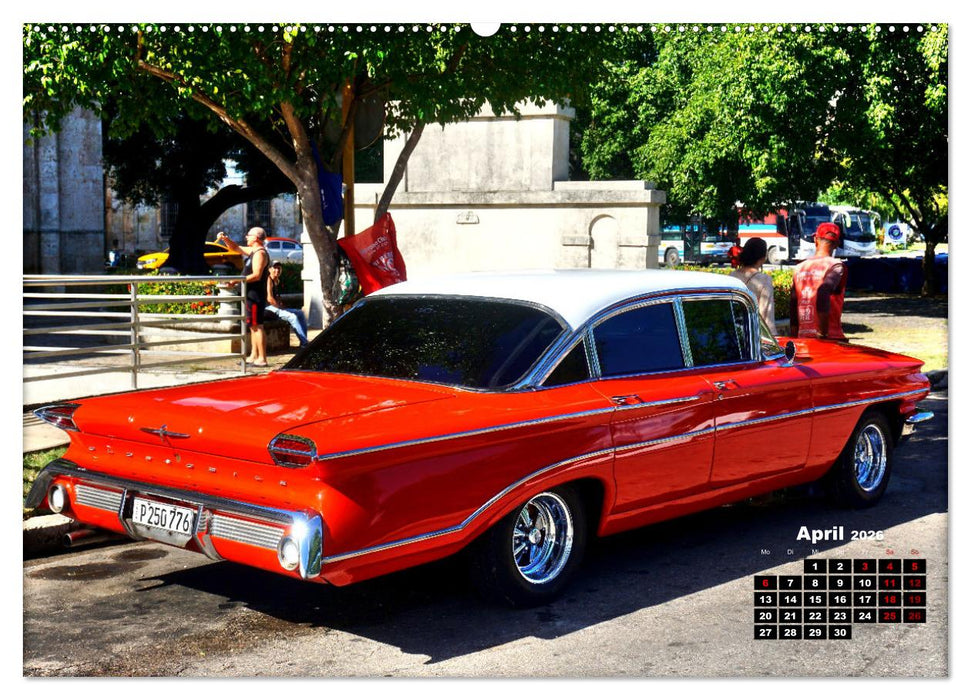 Oldtimer Hits 1960 (CALVENDO Premium Wandkalender 2026)