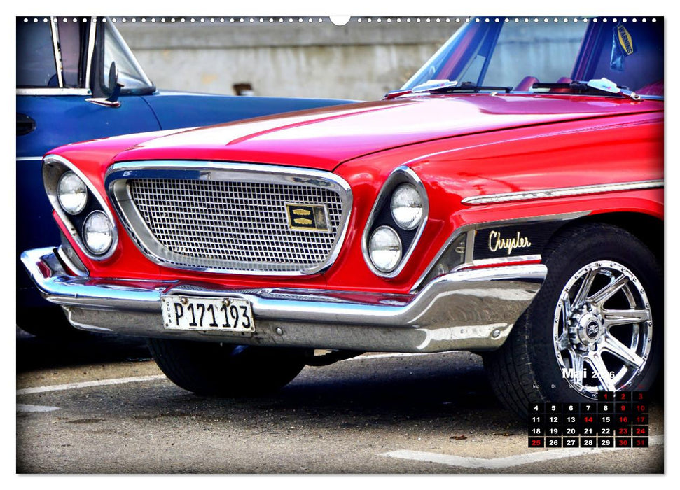 Oldtimer Hits 1960 (CALVENDO Premium Wandkalender 2026)