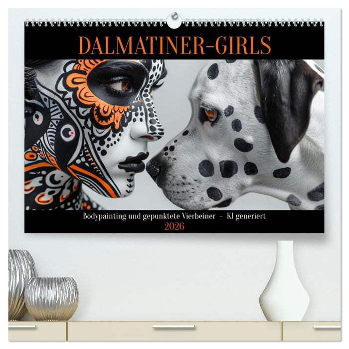 Dalmatinergirls (CALVENDO Premium Wandkalender 2026)