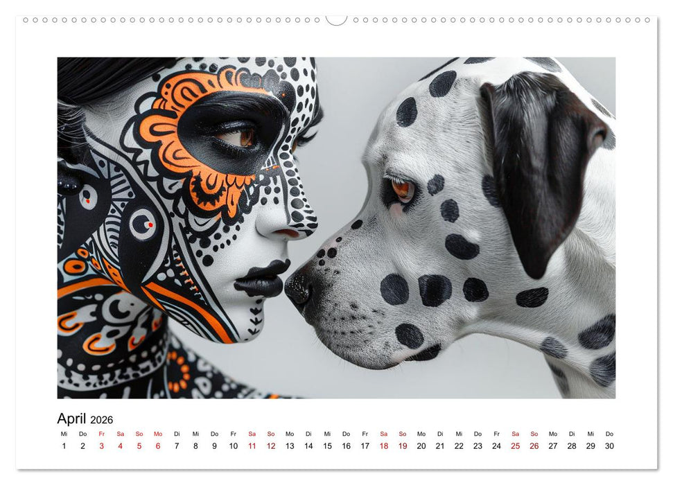 Dalmatinergirls (CALVENDO Premium Wandkalender 2026)