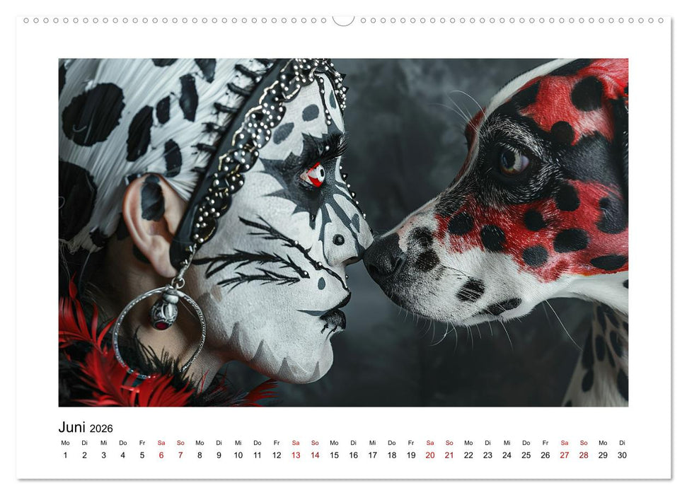 Dalmatinergirls (CALVENDO Premium Wandkalender 2026)