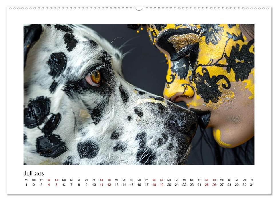 Dalmatinergirls (CALVENDO Premium Wandkalender 2026)