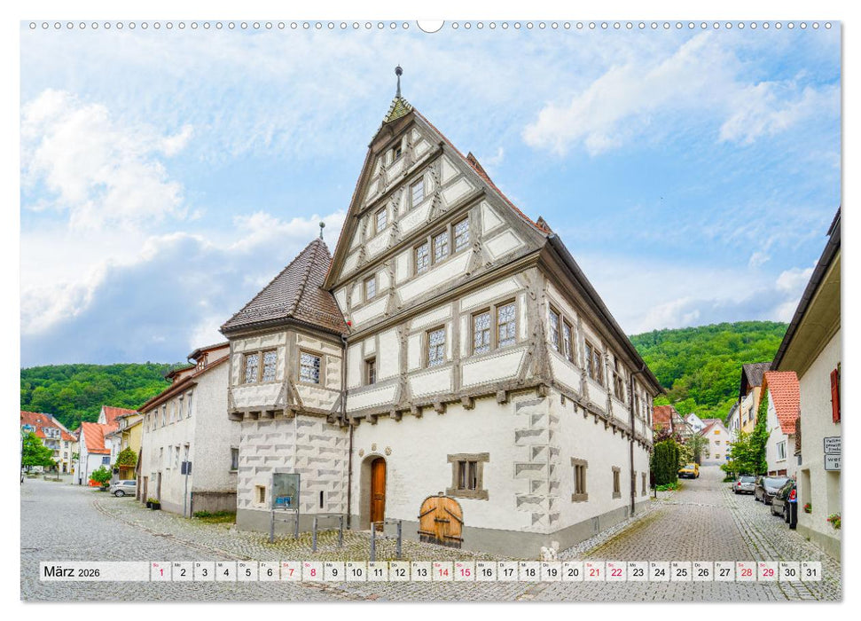 Blaubeuren Impressionen (CALVENDO Premium Wandkalender 2026)