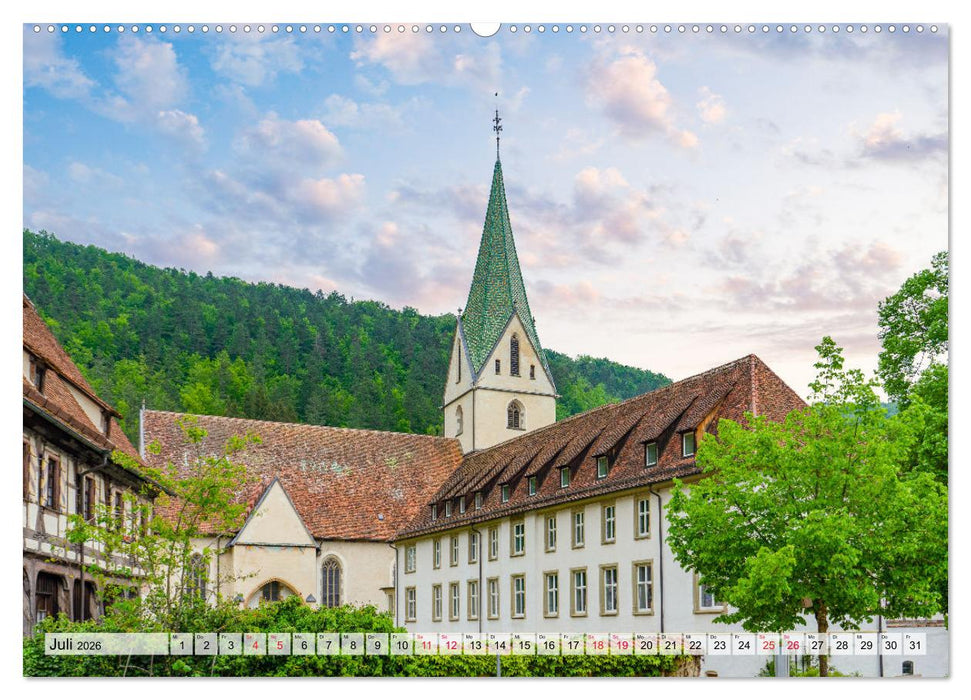 Blaubeuren Impressionen (CALVENDO Premium Wandkalender 2026)
