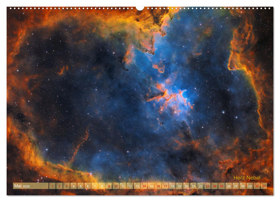 Deep Sky Kalender (CALVENDO Wandkalender 2026)