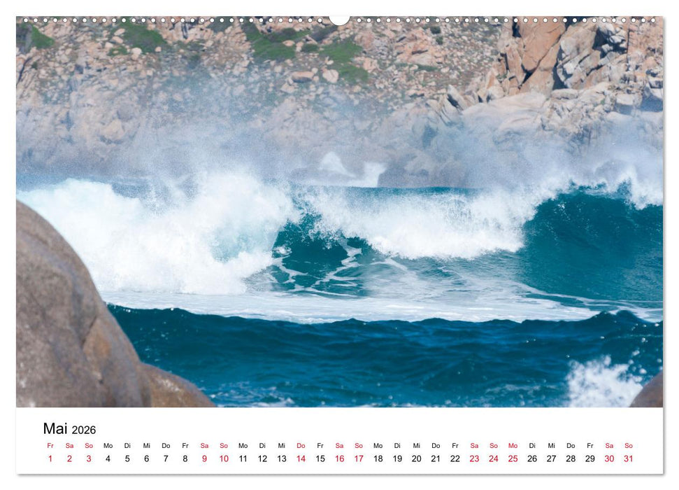 Naturschauspiel Wellen (CALVENDO Wandkalender 2026)