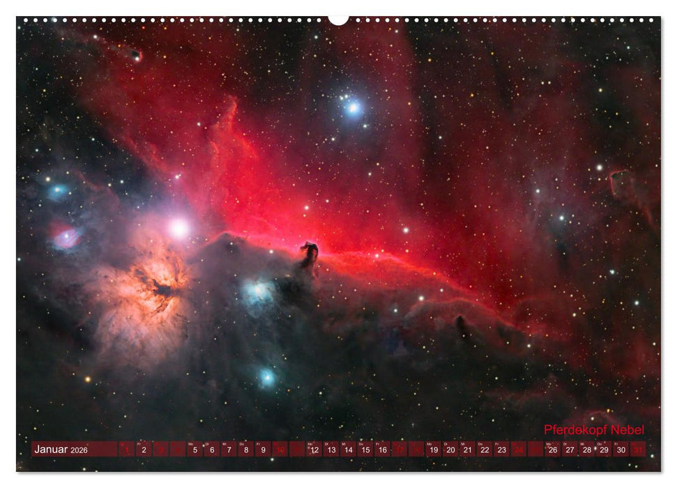 Deep Sky Kalender (CALVENDO Premium Wandkalender 2026)
