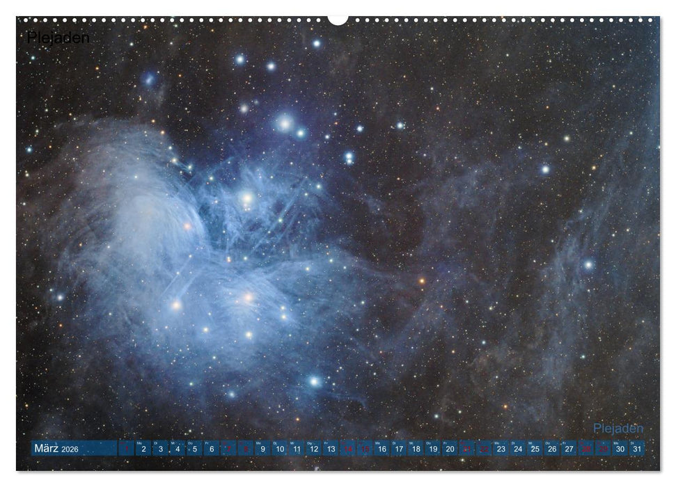 Deep Sky Kalender (CALVENDO Premium Wandkalender 2026)