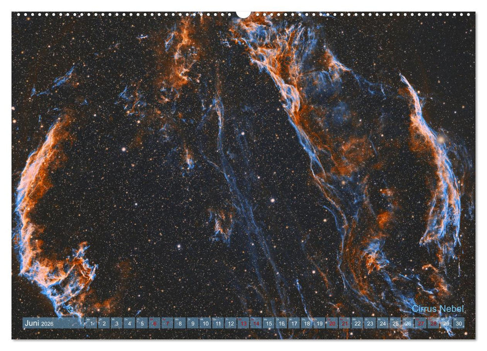 Deep Sky Kalender (CALVENDO Premium Wandkalender 2026)