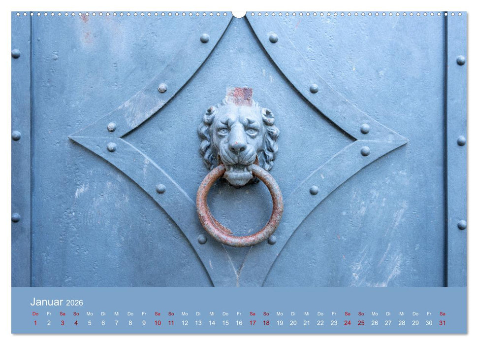 Anklopfen... (CALVENDO Premium Wandkalender 2026)