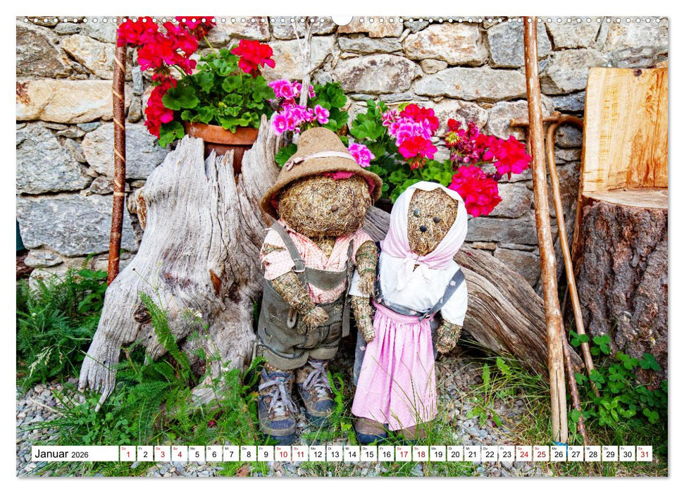 Almen im Südtiroler Ultental (CALVENDO Premium Wandkalender 2026)