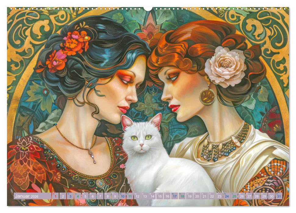 Art Deco - Im Stil von Art Deco (CALVENDO Wandkalender 2026)