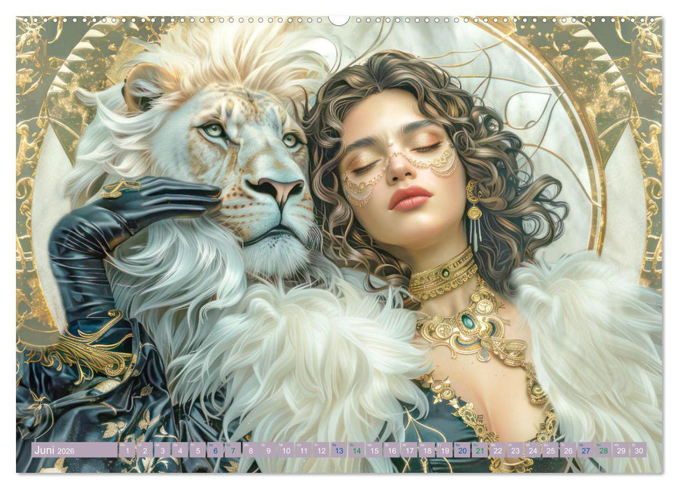 Art Deco - Im Stil von Art Deco (CALVENDO Wandkalender 2026)