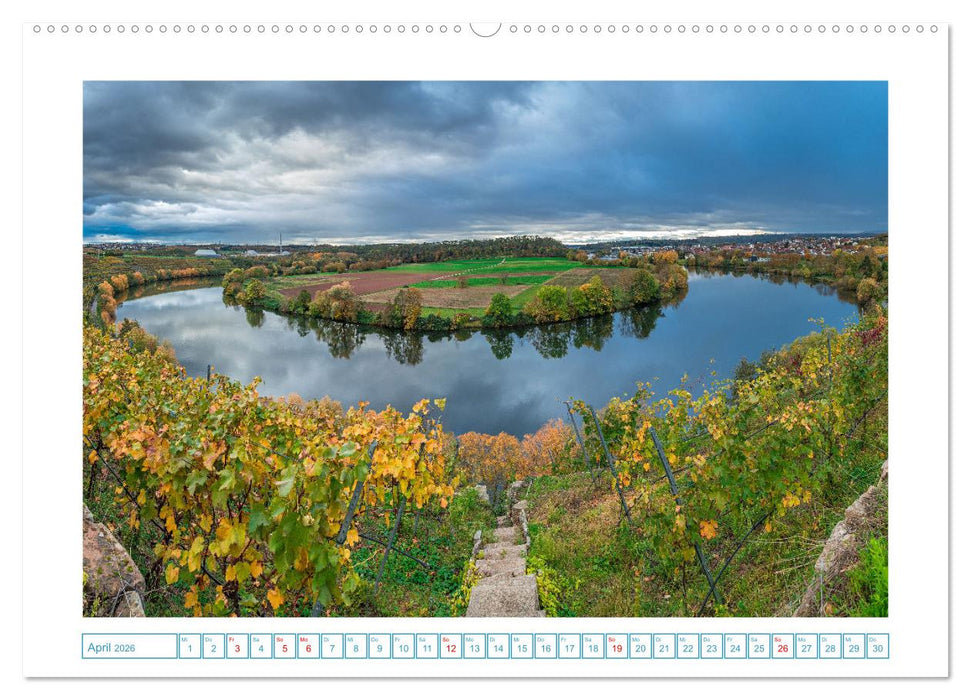 Naturwunder - Deutschlands Flussschleifen (CALVENDO Premium Wandkalender 2026)