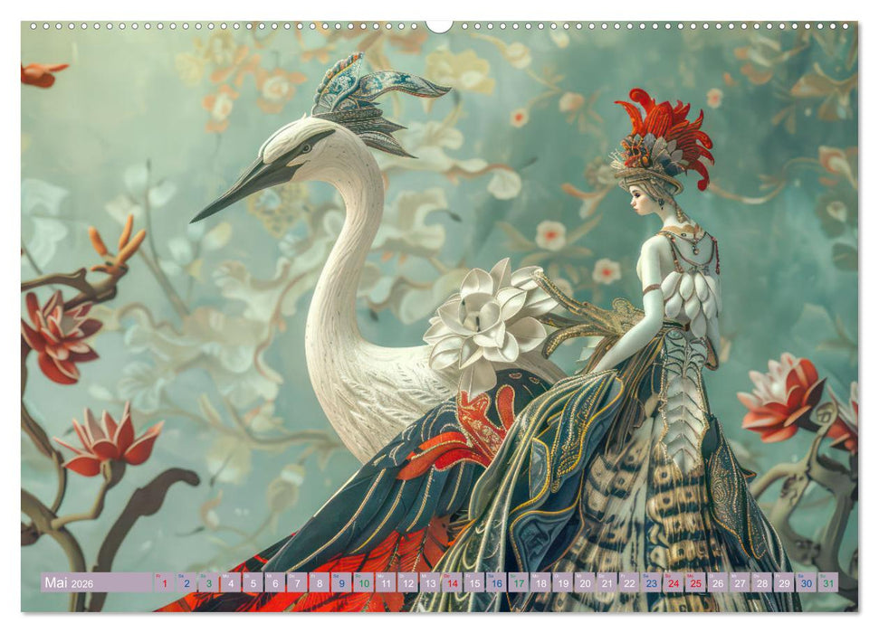 Art Deco - Im Stil von Art Deco (CALVENDO Premium Wandkalender 2026)