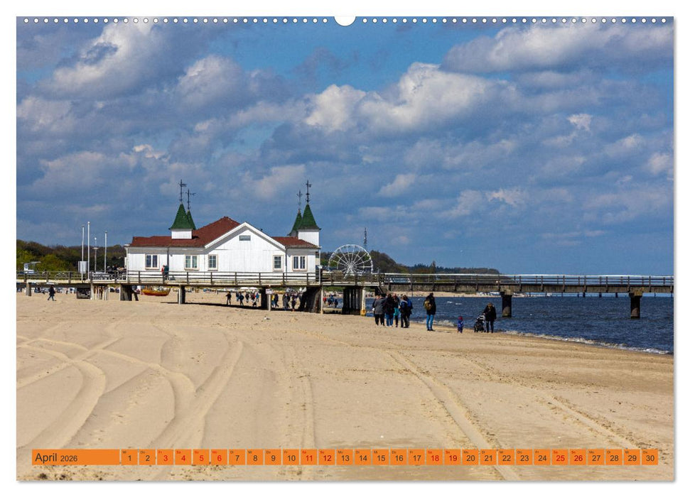 Mein Kaiserbad Ahlbeck (CALVENDO Wandkalender 2026)