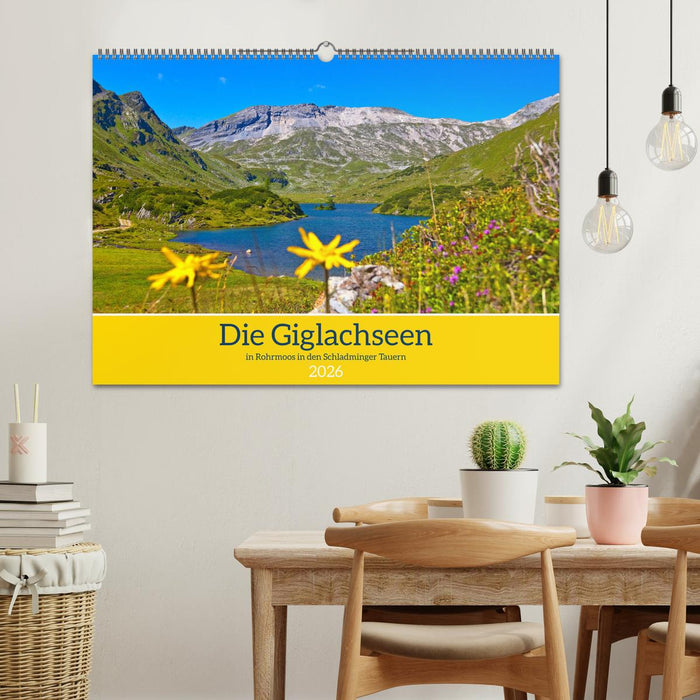 Die Giglachseen (CALVENDO Wandkalender 2026)