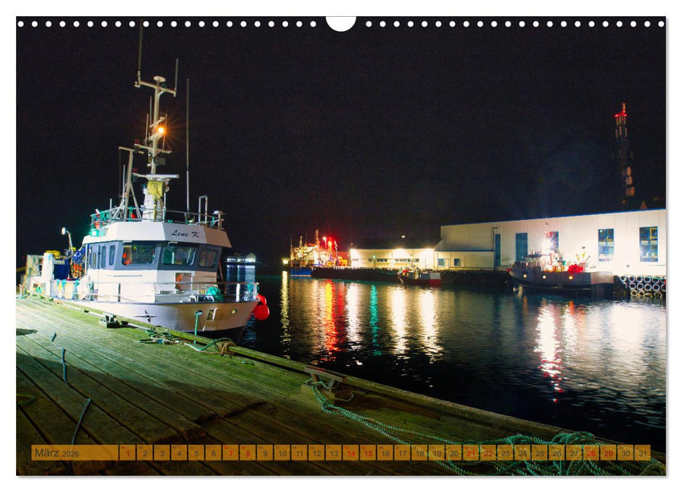 Røstlandet am Ende von Raum und Zeit (CALVENDO Wandkalender 2026)