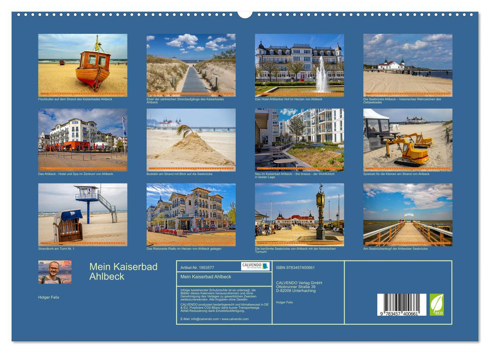 Mein Kaiserbad Ahlbeck (CALVENDO Premium Wandkalender 2026)