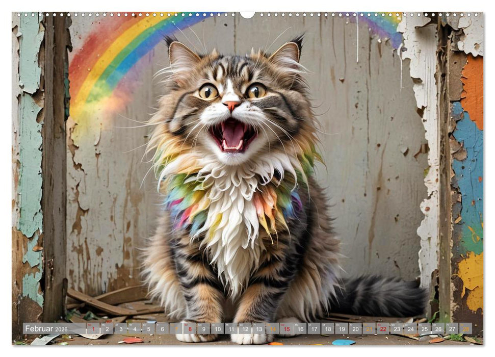 Hier kommt Mietzi (CALVENDO Wandkalender 2026)