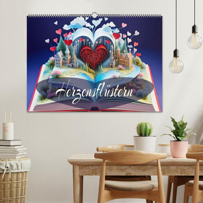 Herzensflüstern (CALVENDO Wandkalender 2026)