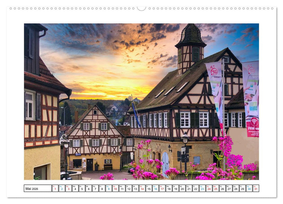 Böblingen und Schönbuch (CALVENDO Wandkalender 2026)