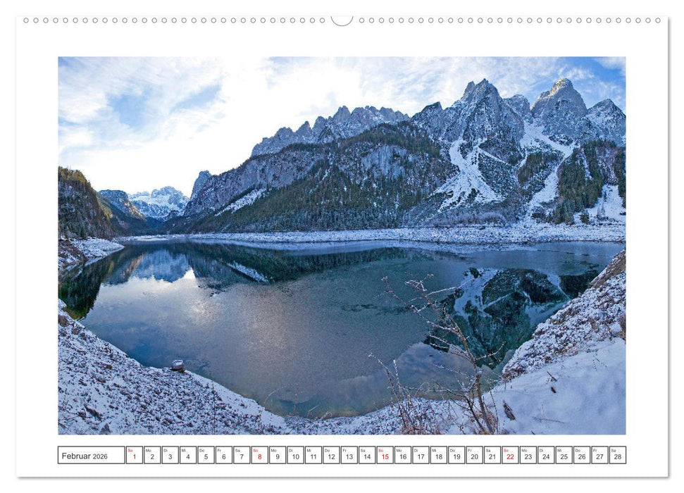 Herzliche Grüße aus Gosau (CALVENDO Wandkalender 2026)
