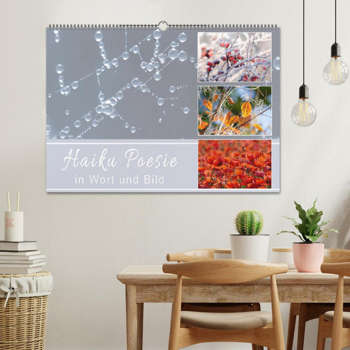 Haiku Poesie in Wort und Bild (CALVENDO Wandkalender 2026)