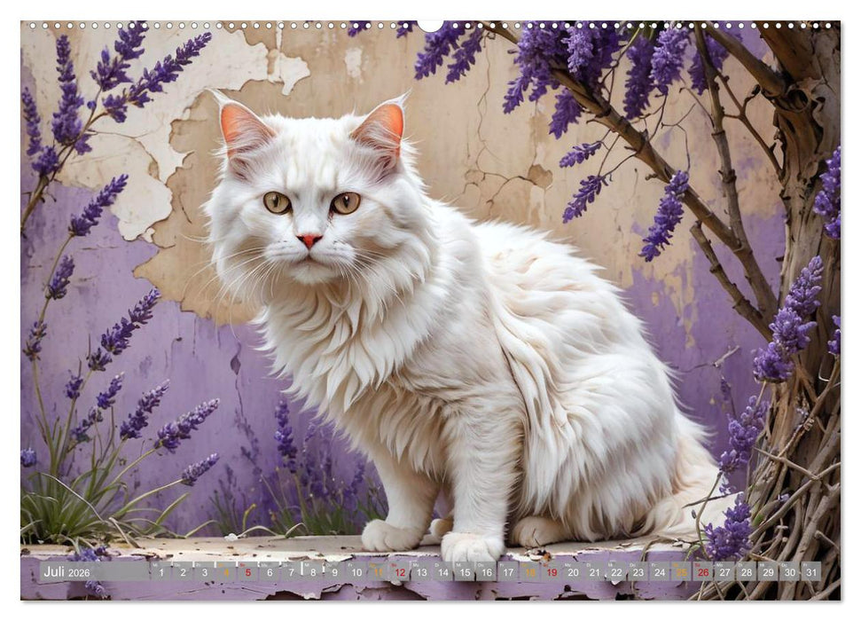 Hier kommt Mietzi (CALVENDO Premium Wandkalender 2026)