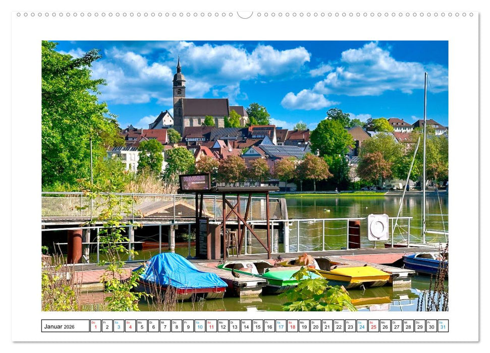 Böblingen und Schönbuch (CALVENDO Premium Wandkalender 2026)